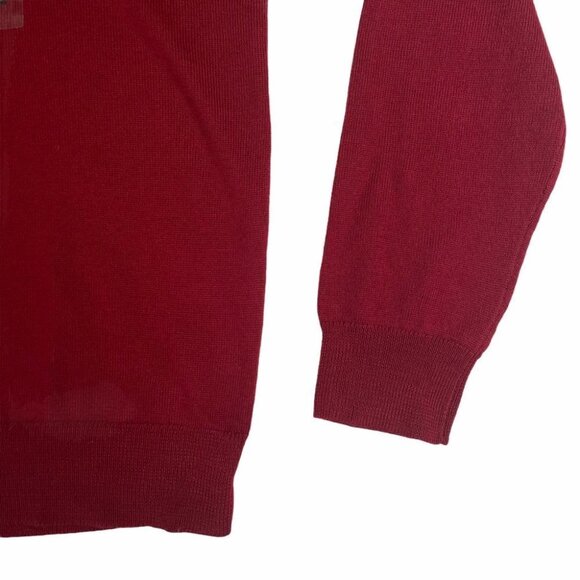 Club Room Merino Wool Blend V-Neck Men’s Sweater - Picture 5 of 8